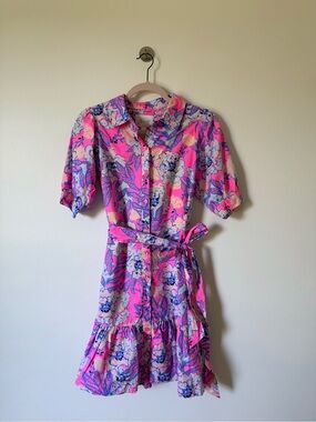 Lilly Pulitzer Tie-Waist Dress
